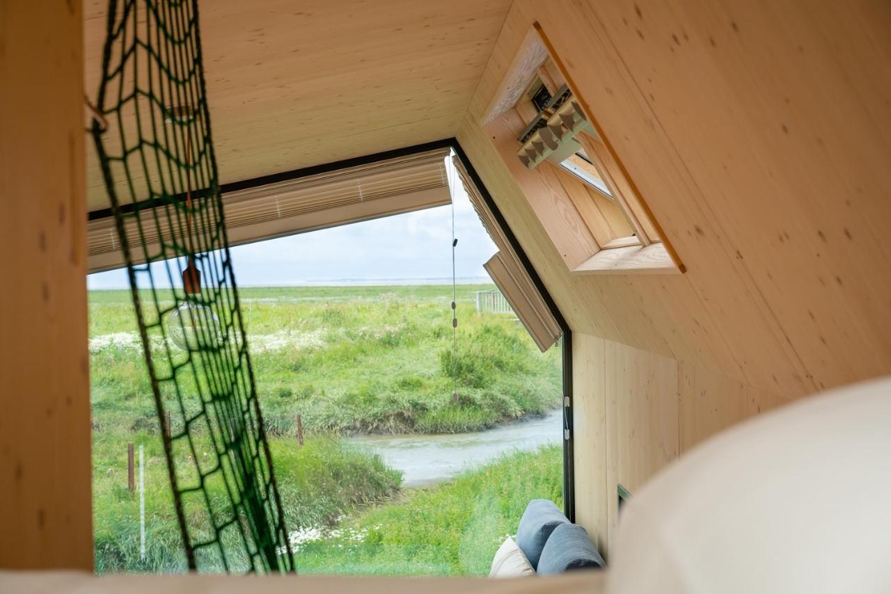 Tiny House Pioneer 18 Zur Meerseite - Green Tiny Village Harlesiel Carolinensiel Exterior photo